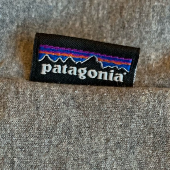 Patagonia Fitz Roy Uprisal Gray Hoodie Bear Sweatshirt Women's Large L - Picture 4 of 6